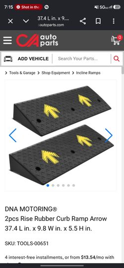 Rubber Curb Ramps