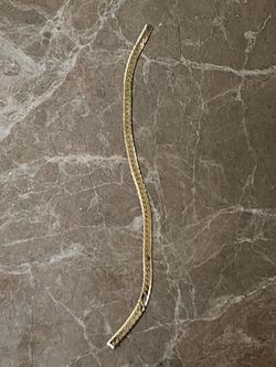 14k gold piece of broken chain