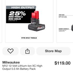 M12 High Output Xc5.0