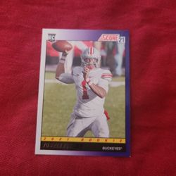 Justin Fields Rookie Card 