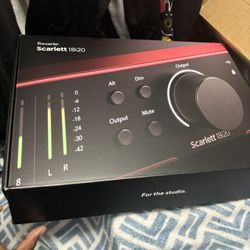 Scarlet 18 i20 3rd Gen