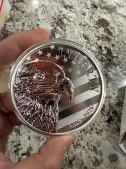 Two 10oz .999 Silver Rounds.