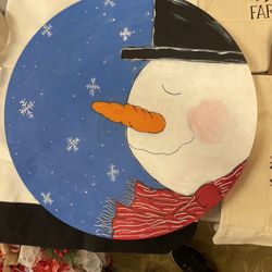 Snowman Wall Art