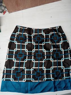 Talbots silk skirt size 12