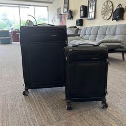 Samsonite Renew 2-piece Softside Luggage Set (Black)