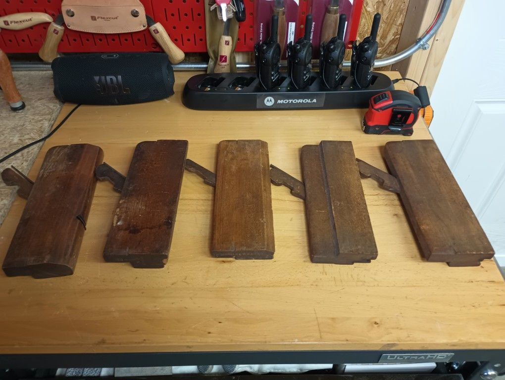Antique Molding Rabbet Planes