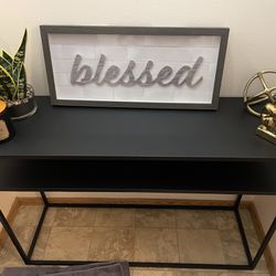 Like New Black Console Table