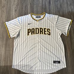 Nike MLB San Diego Padres Home Limited Jersey Pinstripes XXL