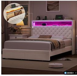 White Bed