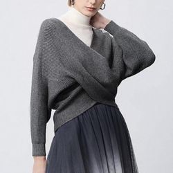 Grey Knit Sweater