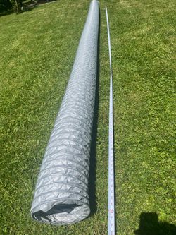 8 inch - 16 Feet long  Air Duct for Dryer House, Flexible Nylon HVAC Ducting