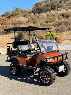 Registered golf cart