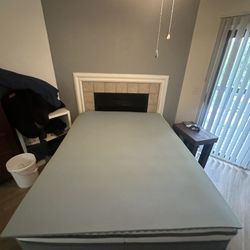Bed And Metal Frame
