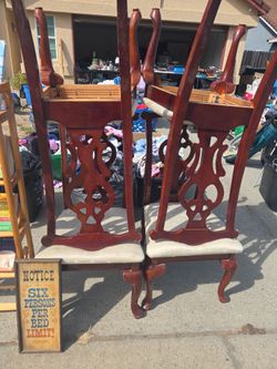 4 dinning chairs
