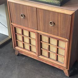 Vintage Record Player Console