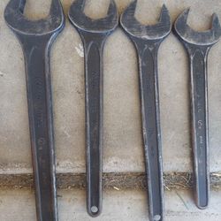 Flat Open Ended Wrenches 