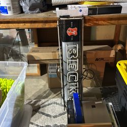 Vintage Becks Beer light up neon sign in working condition 