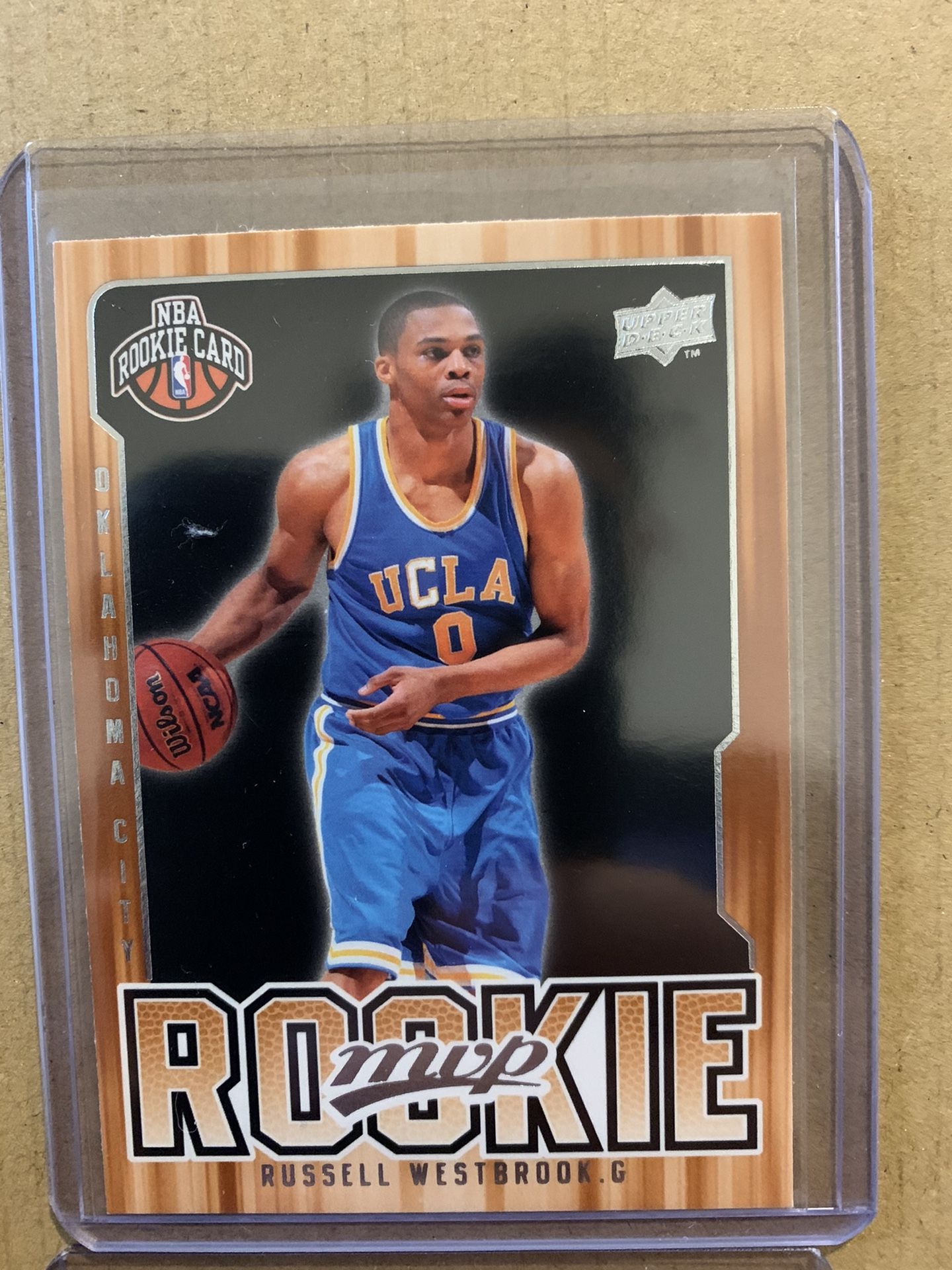 Russell Westbrook Rookie Card Washington Wizards Star