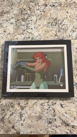 Batman Animated Series Poison Ivy Framed Lithograph
