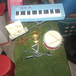 American Doll Musical Instruments