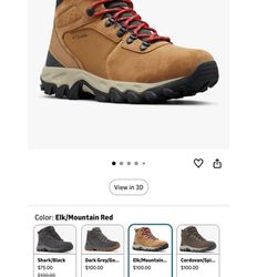 Columbia Men's Newton Ridge Plus II Suede Waterproof Hiking Boot