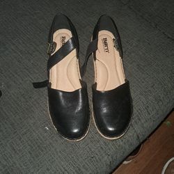 Black Børn Mary Jane Wedges