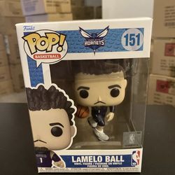 Funko Pop! NBA Charlotte Hornets Lamelo Ball 151 Vinyl Figure 
