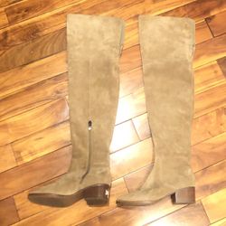 Women’s Suede Over The Knee Boots By Via Spiga Size 7