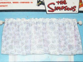 Choice of Valance 84x15: PowerPuff Girls, Precious Moments, The Simpsons