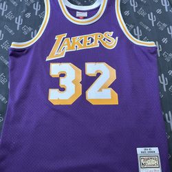 Magic Johnson Lakers Jersey