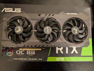 ASUS TUF Gaming NVIDIA GeForce RTX 3070 OC Edition