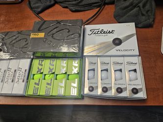 NEW - GOLF BALLS - DOZENS & SLEEVES