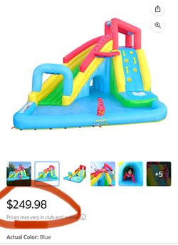 Splash and slide water slide