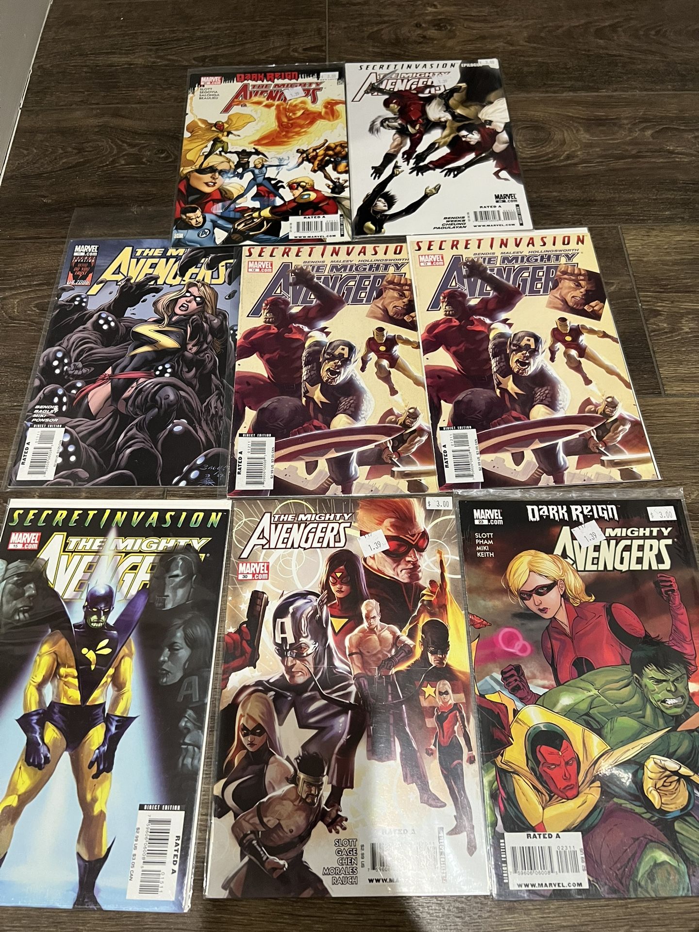 Marvel Comic Book Avengers