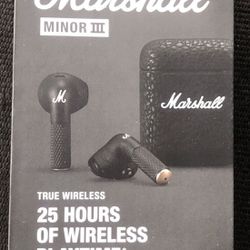 Marshall Minor III True Wireless in-Ear Headphones