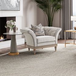 St. Charles Dove Gray/Cirrus Matching Chair