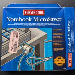 Kensington Notebook Computer Security Cable 