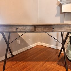 Desk and matching cabinet