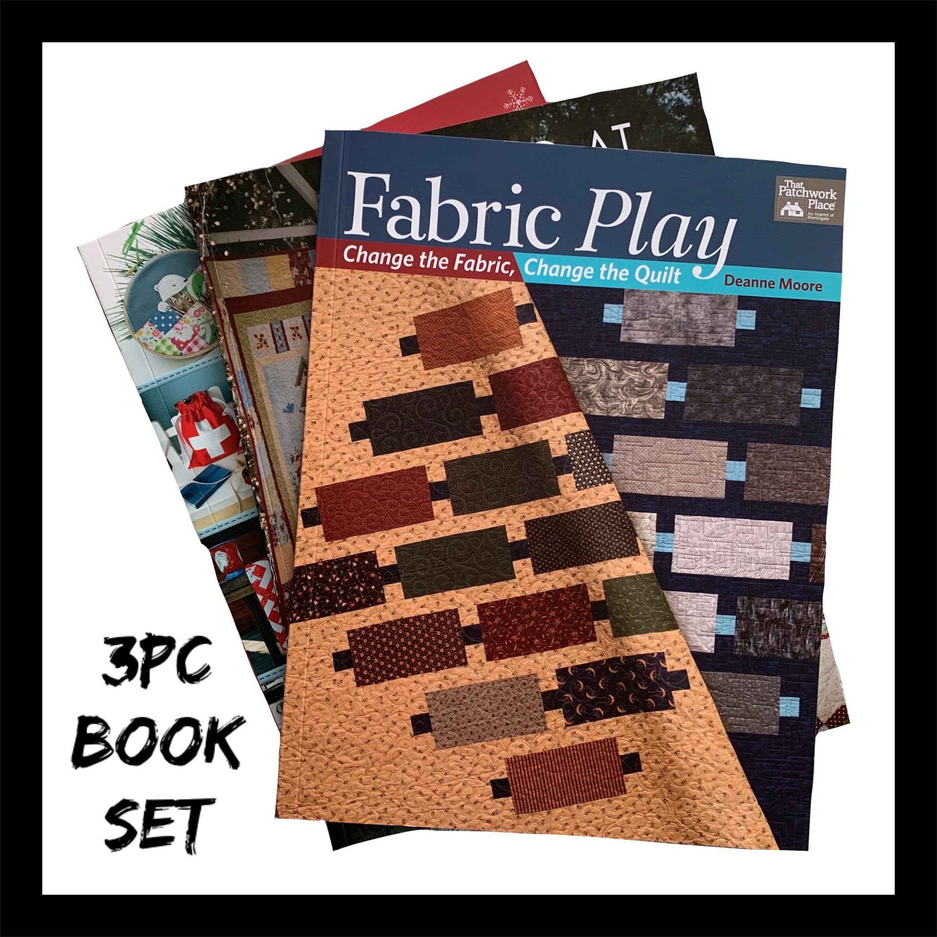 NWT 3pc Quilt Book Set