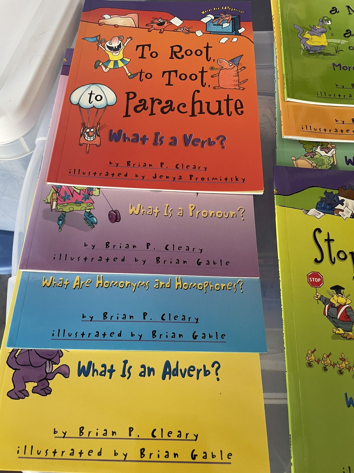 Educational Books On Pronouns, Nouns, Adjectives, Etc.