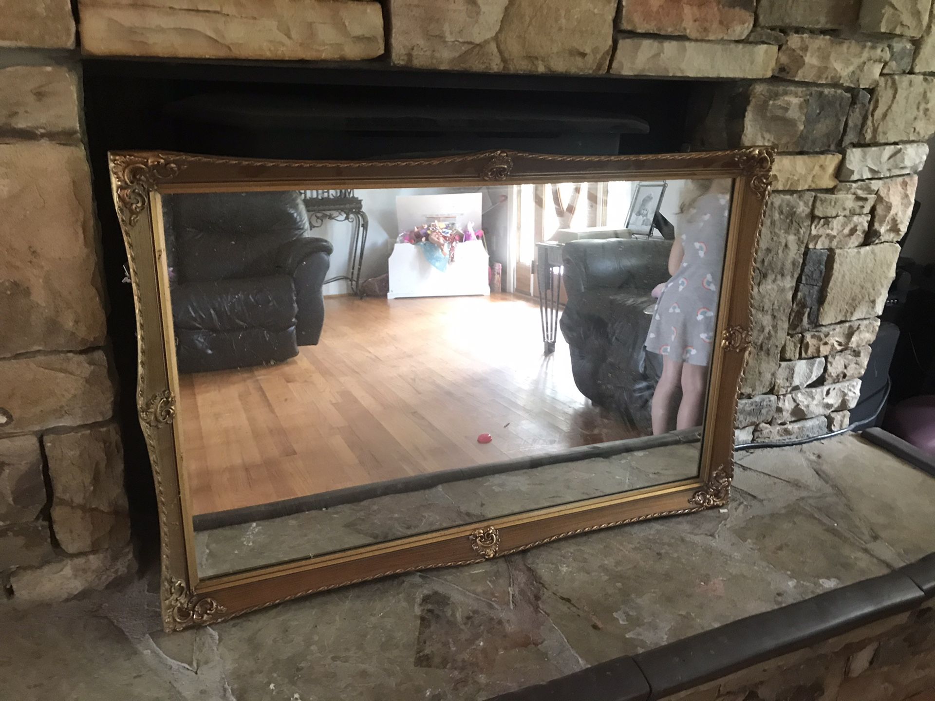 36x24 antique Mirror
