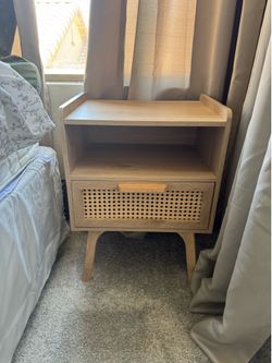 Two nightstand tables