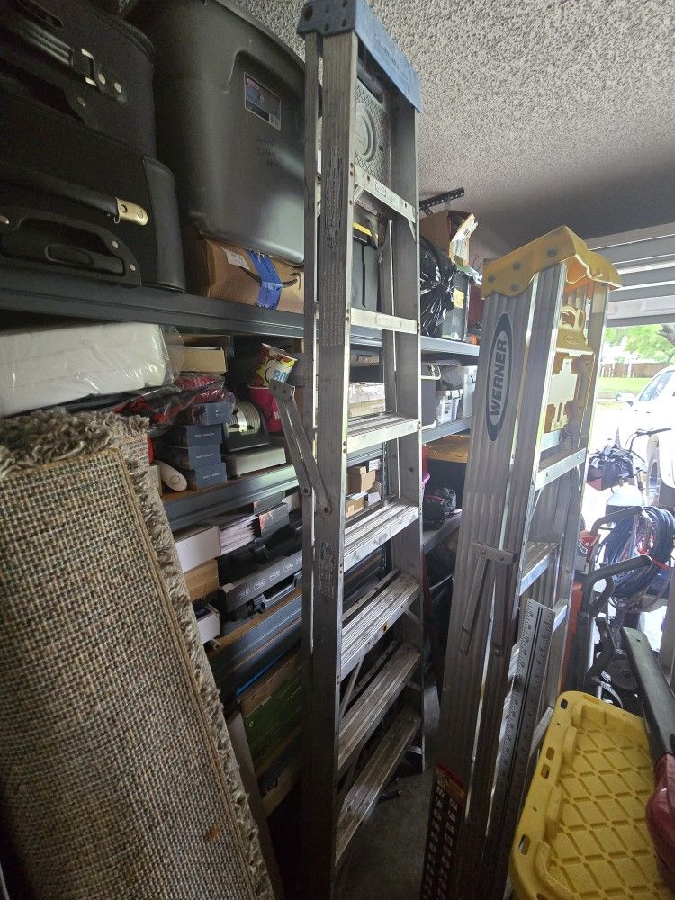 8 Foot Ladder By Werner Great Condition