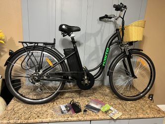 Nakto Camel 26" City Cruiser Step Through Electric Bike