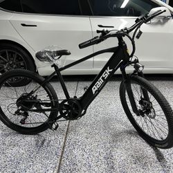 GT-300 Electric Mountain Bike ,25MPH Max Speed, Up to 40miles, 7/21 Speeds & Dual Suspension, 400W Motor Ebike for Adults Urban Commuter E-Bike 