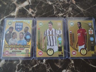 Cristiano Ronaldo Panini Adrenalyn XL FIFA 365 Rare Football Card Lot 3 