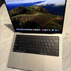 Apple MacBook Pro 14 inch M1 Pro Chip 2021 Newest Design MacBook 512gb Hd 16ram Great Condition 10/10 Space Grey 84 Cycle Count Hardly Used