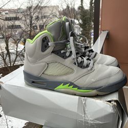 Jordan 5 Green Bean