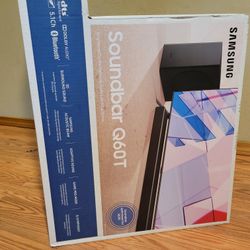 Samsung Q60T Soundbar W/ Subwoofer (NEW IN BOX, UNOPENED)