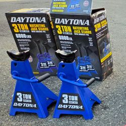 4x 3 ton jack stands